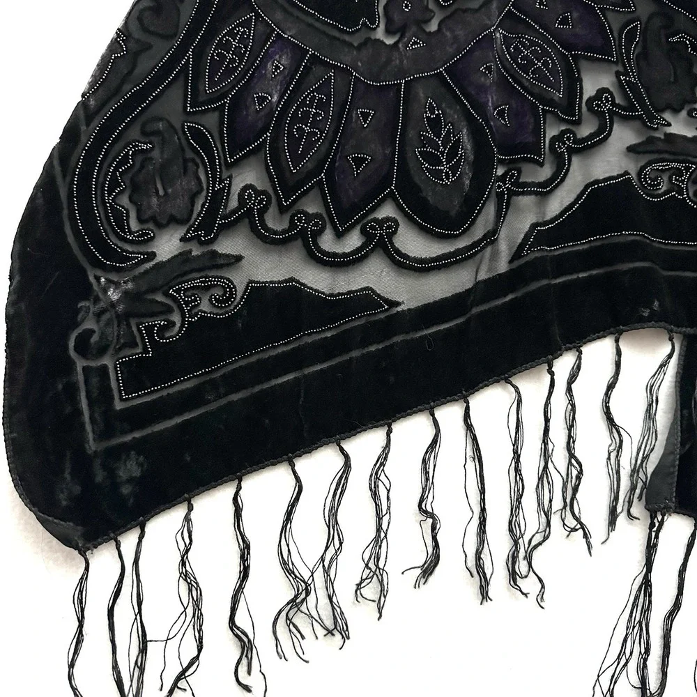 Velvet Burnout Devore Scarf 19